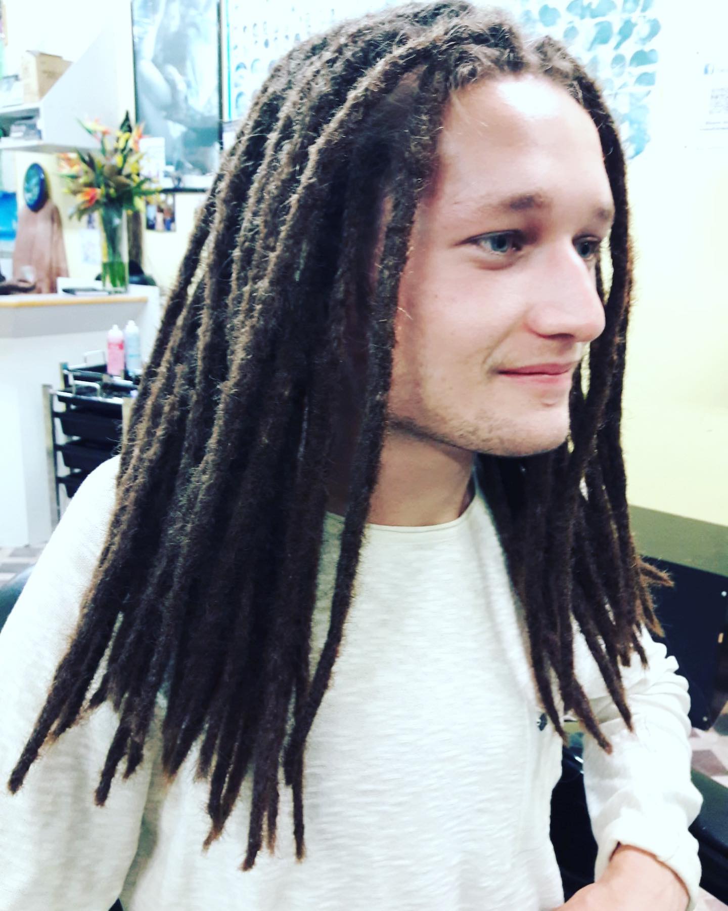 Creative locs styling